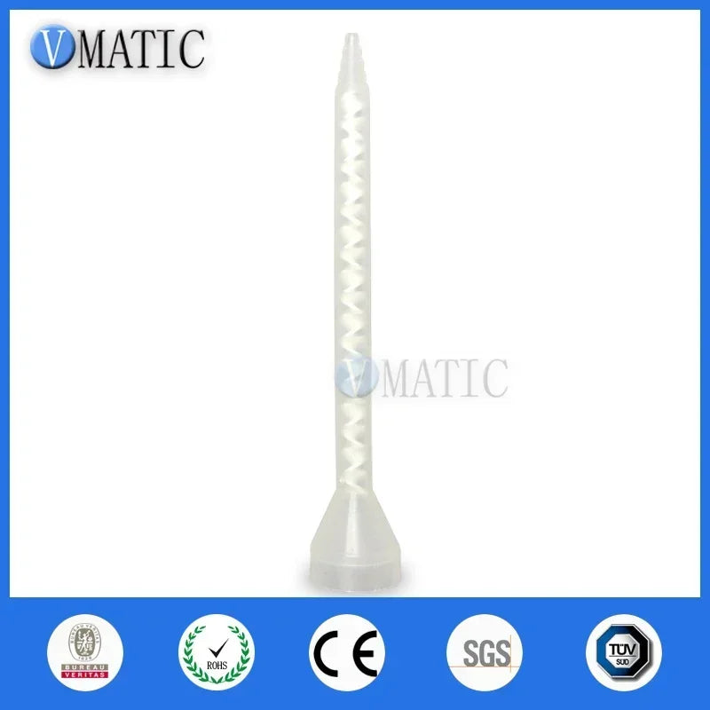 10×MC05-24 Static Mixing Tip ▶ 1:1 Dual-Component Dispenser（PP+GF30 Flared Design）🚚