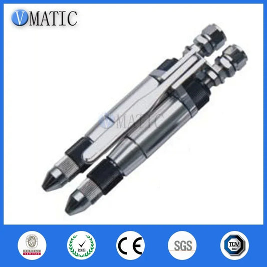 Free Shipping AB Component Epoxy Pneumatic Glue Manual Valve AB Two Liquid Dispensing Valve