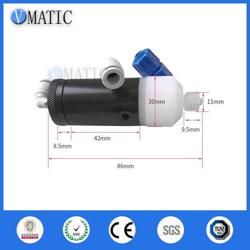 Free Shipping High Precision Pneumatic Micro Sealant Control TEF Anaerobic Adhesive Diaphragm Valve