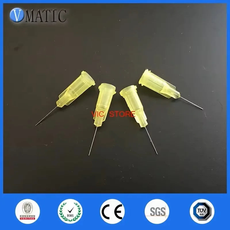 Free Shipping Non Sterilized 32G 0.5" Length Te Premier Dispensing Needle Precision S.S. Dispense Needles Tip