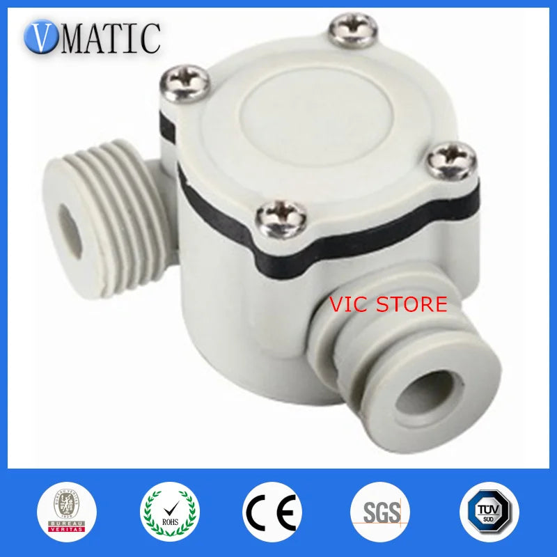 High Quality VCA368 Plastic Hall Dn15 G1/2" Rate 1~30l/min Liquid Electronic Water Flow Sensor Dc Voltage Sensor