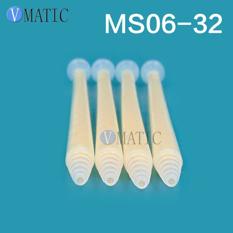 Free Shipping Customized Quality 5Pcs Golden Color Resin Static Mixer MS06-32 Mixing Nozzles Free Shipping With Factory Price