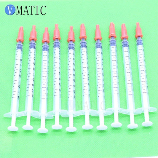 ‌10 Sets 1ml Syringe with Dispensing Cap | Precision Glue Applicator for Electronics/Resin Free Shipping‌