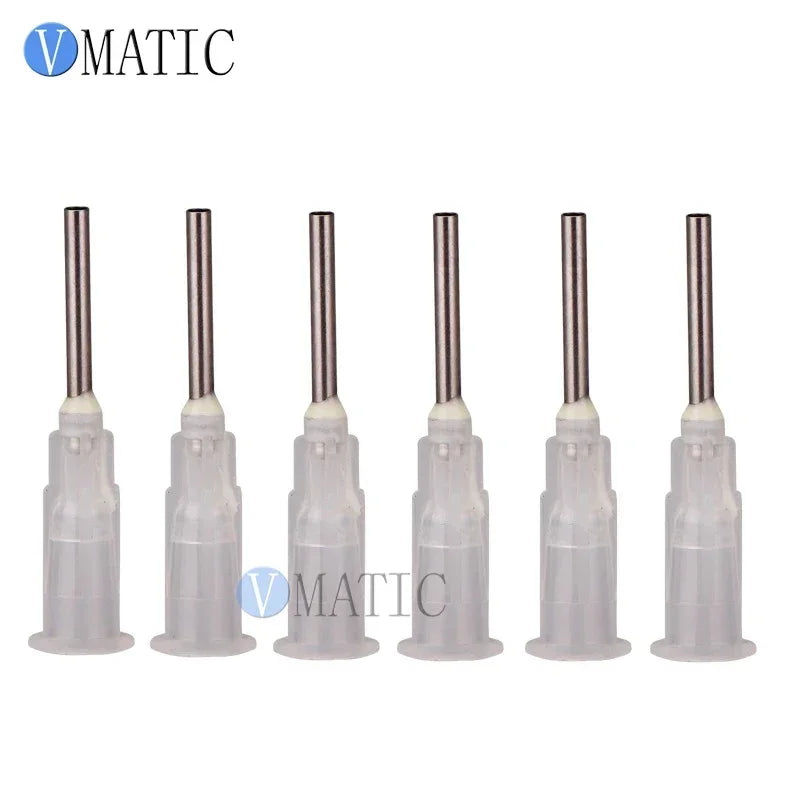 Free Shipping 1/2 Inch Blunt Glue Adhesive Fluid Dispensing Stainless Steel Syringe Needle Tips