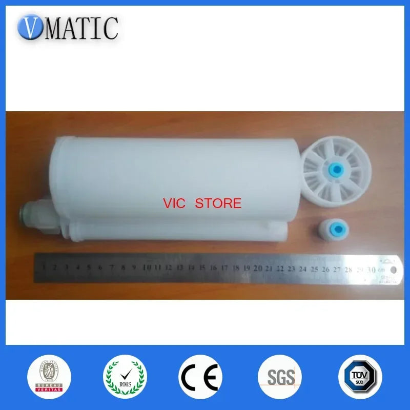 2 Sets Quliaty 400 Cc / Ml AB Liquid Mixing Two Component Plastic Cartridge 10:1 Ratio