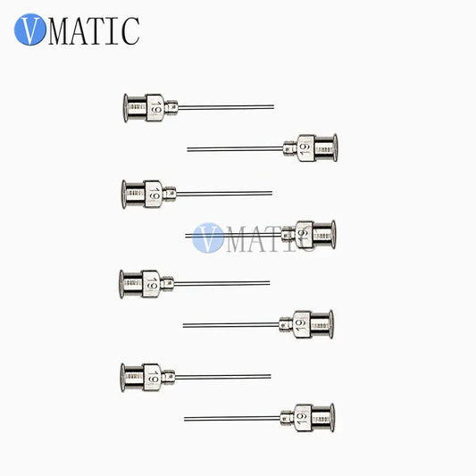 Free Shipping 12Pcs 1 Inch Needle Tip Length 19G Brass And Stainless Steel Dispenser Needle Tips