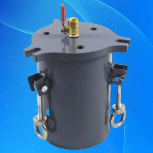 50L Pressure Vessel | SAE 1020 Carbon Steel Glue Storage System ▶ 0-150psi Pneumatic Control ﻿