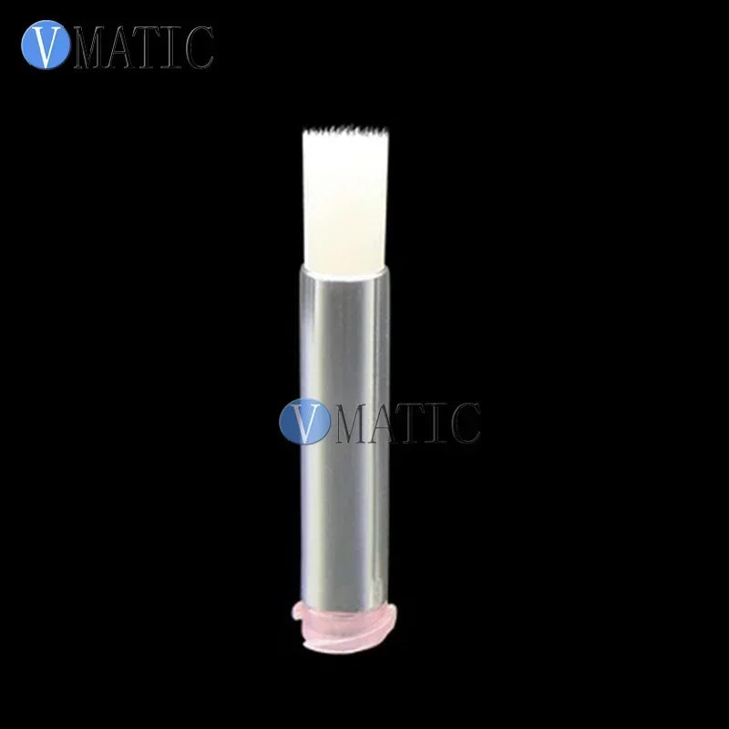 Free Shipping 25G 6mm Brush Tip Needle Double Screw Thread Needles EFD Soft Brush Needle Round Mouth Dispensing Needle