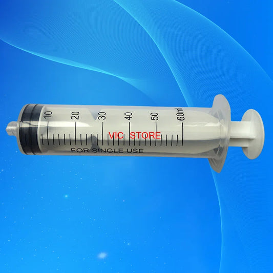 Free Shipping 10Pcs/Set 60ml 60cc Glue Dispensing Plastic Syringe Liquid Dispenser Syringe