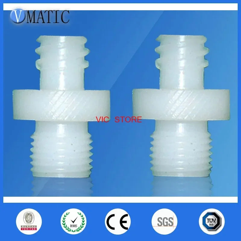 ‌5Pcs Syringe Adapter Kit | 1/4" & 1/8" Industrial Luer Lock Connectors for Glue/Resin Dispensing Systems (Leak-Proof Design)‌