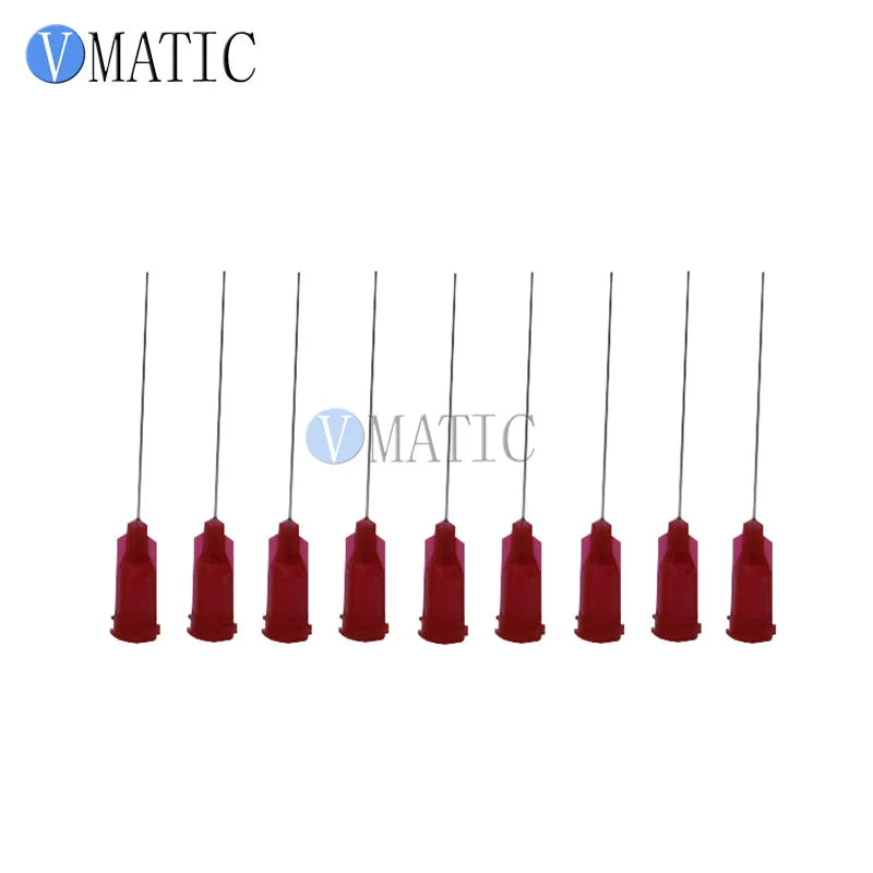 Free Shipping 1.5'' 25G TE Premier Glue Luer Lock Dispensing Needle Tips 1-1/2 Inch