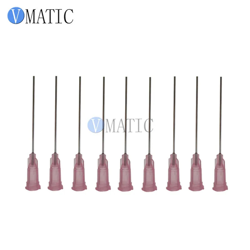 Free Shipping 100Pcs 1.5'' 20G Tip Luer Lock Glue Dispensing Needle Tip 1-1/2 Inch