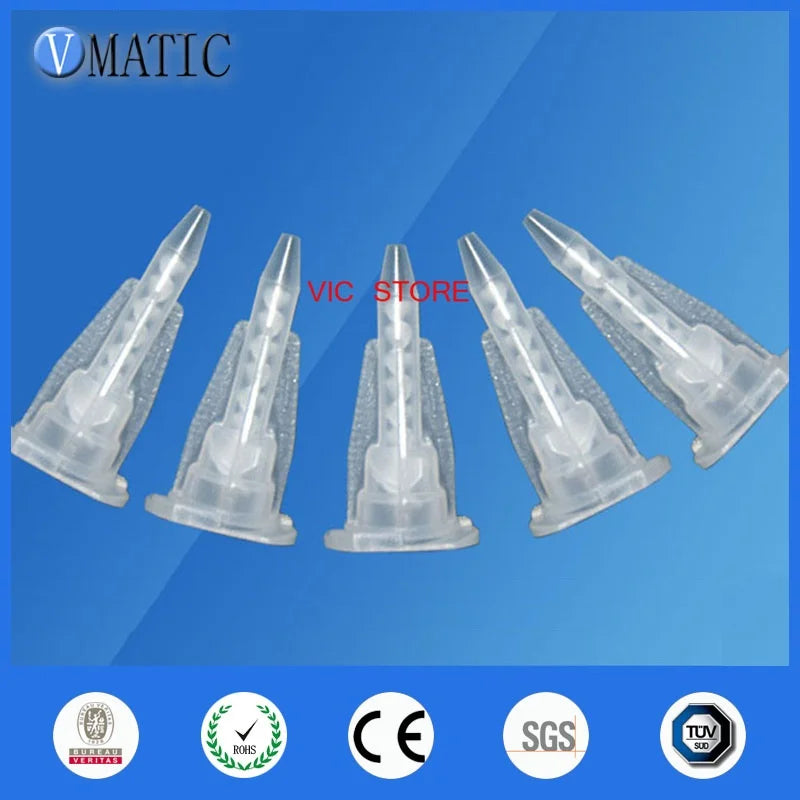 Free Shipping Resin Static Mixer MA3.0-07S Mixing Nozzles For Duo Pack Epoxies Glue Dispensing Needle Tip