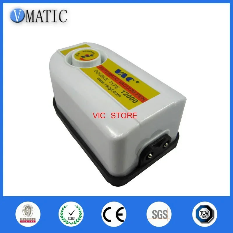Free Shipping VAC 12000 Vacuum Suction Pump / Pen for Bag Repair, IC SMD Pick Up