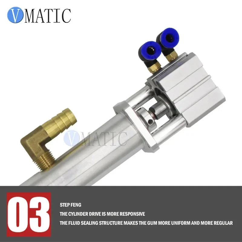 ‌Heavy-Duty Dispensing Valve | Retractable Nozzle for High-Viscosity Epoxy/Silicone Manual Control Fast Ship‌
