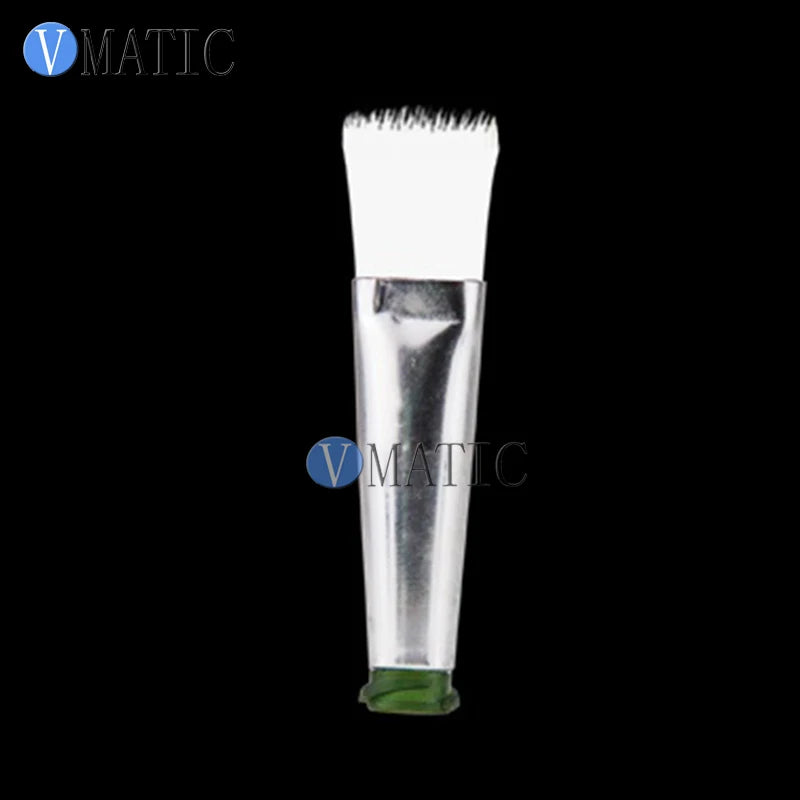 Free Shipping 10Pcs 18G Flat 11mm Width Glue Dispensing Needle Brush Tips