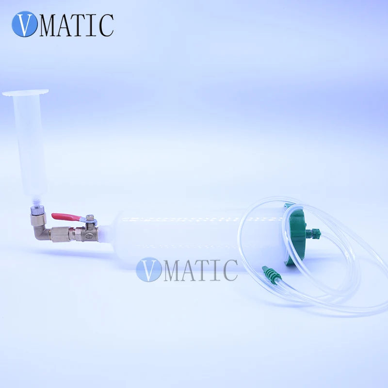 Free Shipping Glue Filling Equipment With 1 Pc 300 Cc / Ml Pneumatic Syringe With 1 Pc 10 Cc / Ml Syringe & Adapter