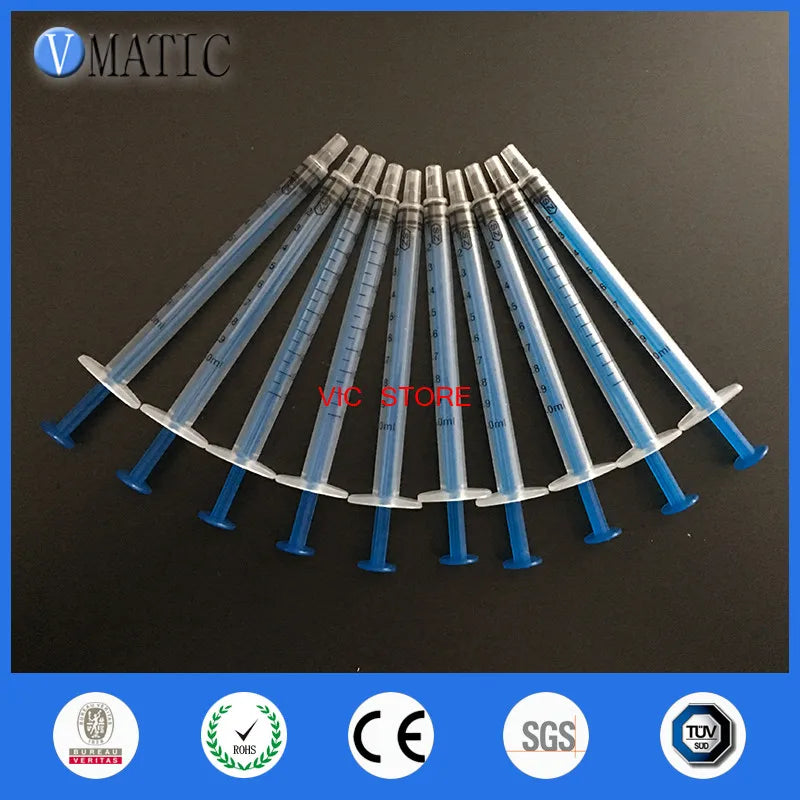 Free Shipping Non Sterilized 1ml 1cc Dispensing Plastic Liquid Dispenser Plastic Syringe