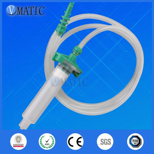 Free Shipping EFD 5Sets Glue Adhesive Fluid Dispensing 3 5 10 30 55 Cc / Ml Pneumatic Syringe Barrel Valve Robot Fitting Adapter