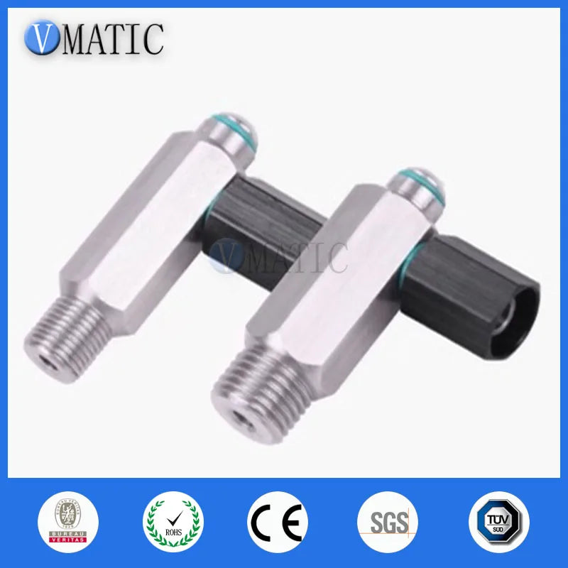 Free Shipping Glue Fluid Dispense Pneumatic Valve Cartridge Syringe Filling Connector Adapter