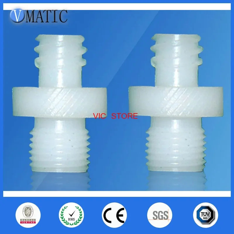 Free Shipping 5Pcs Syringe Connector 1/4'' & 1/8'' Inch Syringe Linker Dispensing Syringe