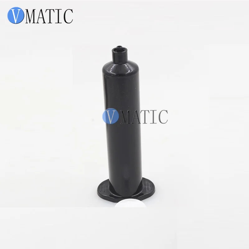 Free Shipping 10Pcs 30cc 30ml Glue Dispensing Black UV Syringe Us Style Adhesive Dispenser Pneumatic Syringe
