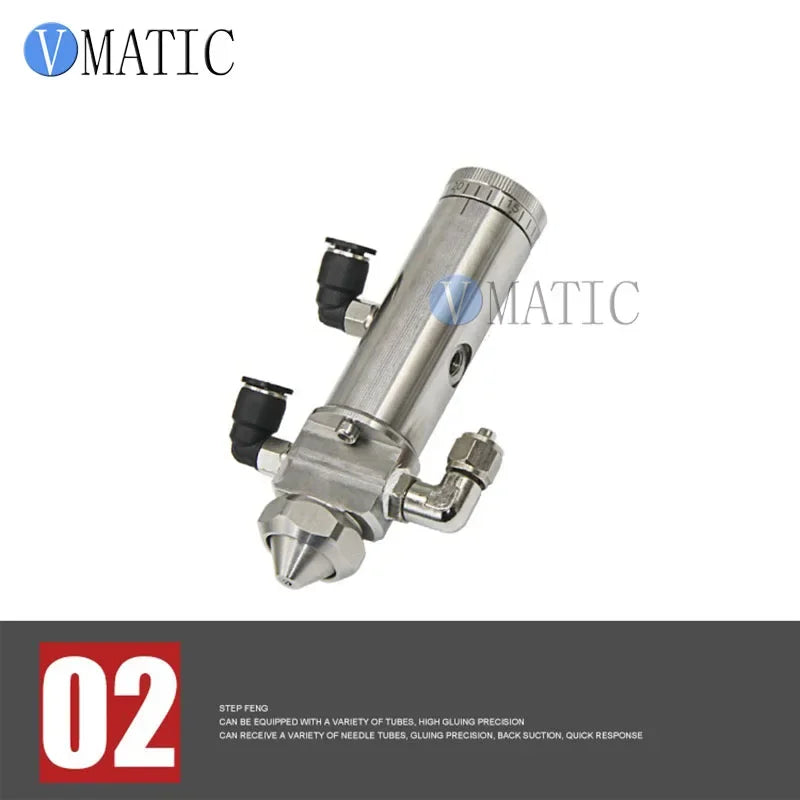2025 High Precision Stainless Steel Liquid/ Glue Dispensing Needle Off Spray Valve With Round Mouth