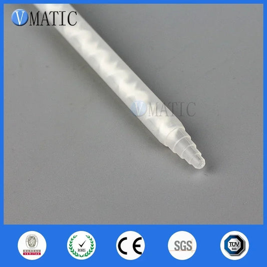 10×MC05-24 Static Mixing Tip ▶ 1:1 Dual-Component Dispenser（PP+GF30 Flared Design）🚚