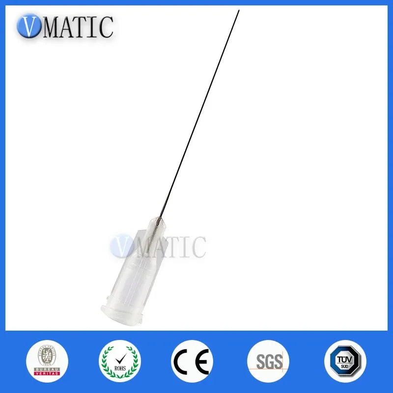 Free Shipping 100Pcs Dispensing Needles Luer Lock Blunt Needle 27G  1 Inch Length Tip