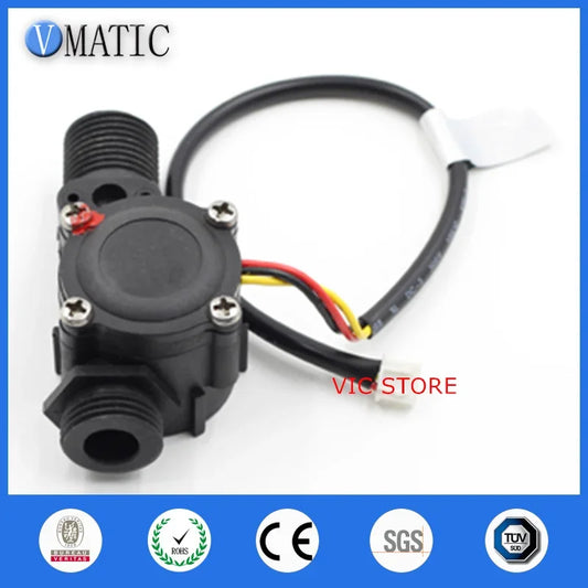 Free Shipping Meter Oem G1/2 Straight Water Flow Rate Sensor VCA168-7