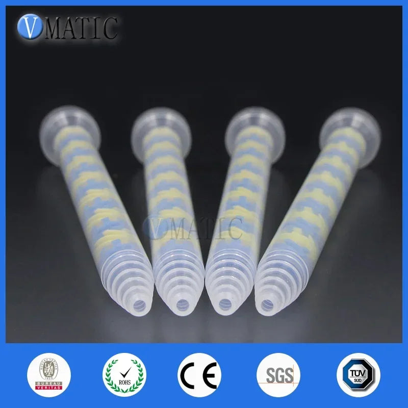 ‌Industrial Static Mixer Nozzles GSM9-14 | 10PCS Multi-Industry for AB Adhesive High-Flow Eng-Plastic Anti-Clog Free Shipping‌