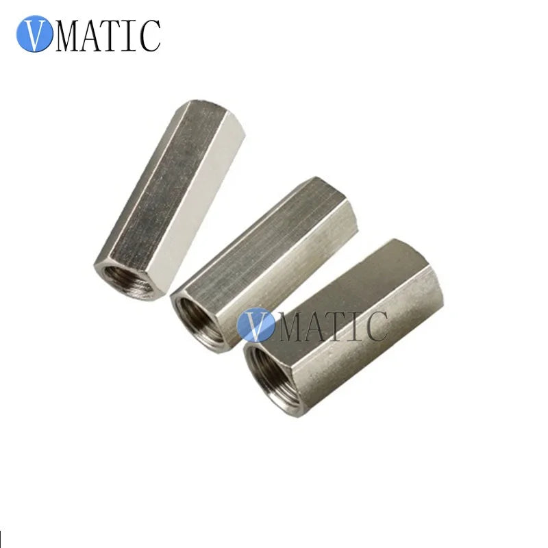 Spring-Loaded Pneumatic Check Valve (One Way Valve) - Hex Internal Thread - Gas & Liquid Non-Return Valve