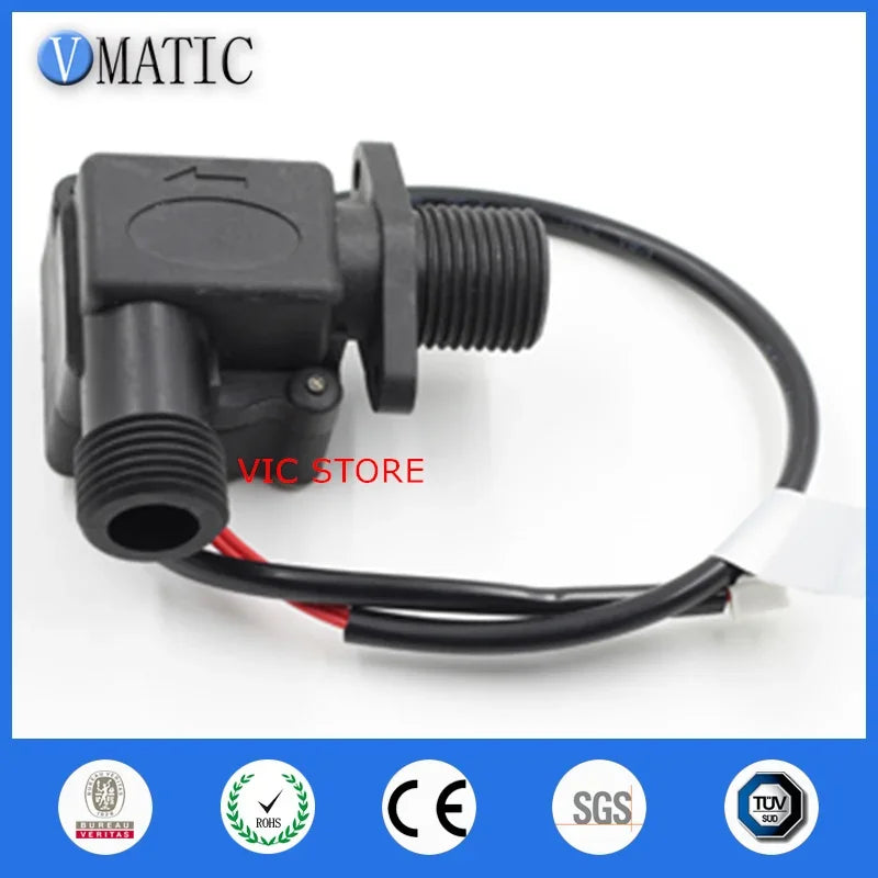 Free Shipping VCB658 Electronic Plastic Pump Smart Toilet Sensor Seat Magnetic Water Flow Switch 1/2''
