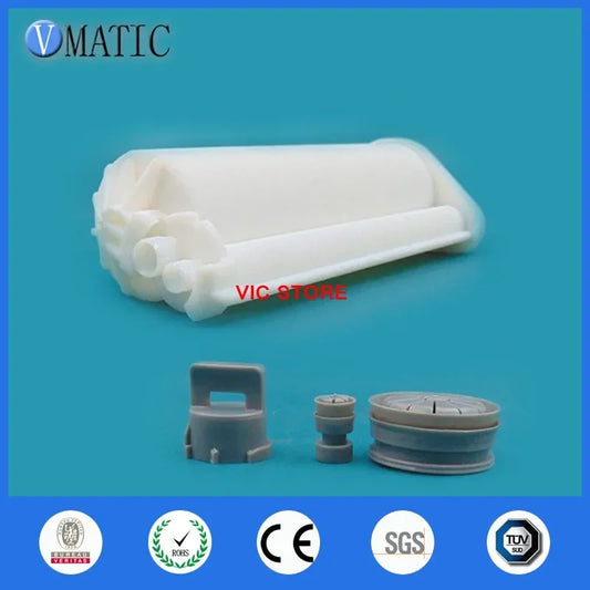 Free Shipping Hot Sale 2 Pcs Pro Dental Impression Cartridge 50ml 50cc 10:1 Ratio For Dispensing Gun