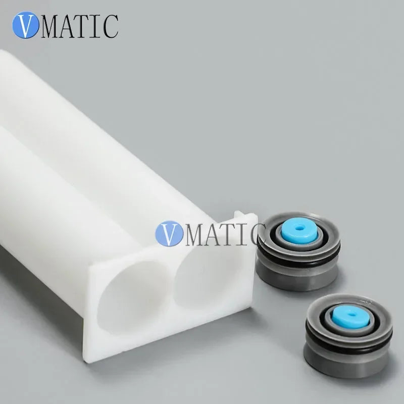 Free Shipping Two Component Plastic Cartridge 1:1 And Ma Static Mixer 6.3-21S For 50ml Dispensing Gun Cartridge