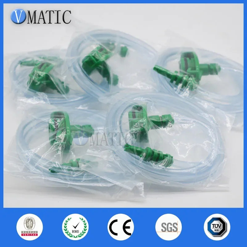 Free Shipping EFD Glue Dispensing Dispenser 3cc ml Pneumatic Syringe Barrel Valve Robot Adapter