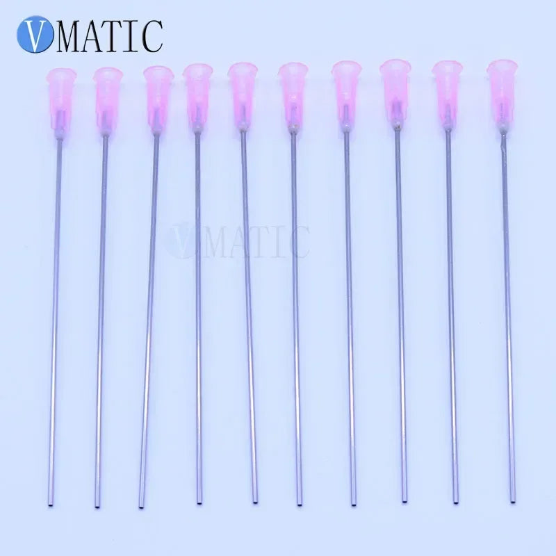 Free Shipping High Quality 100mm 10cm Tube Length Glue Fluid Adhesive Oil Ink Dispensing Blunt Needle