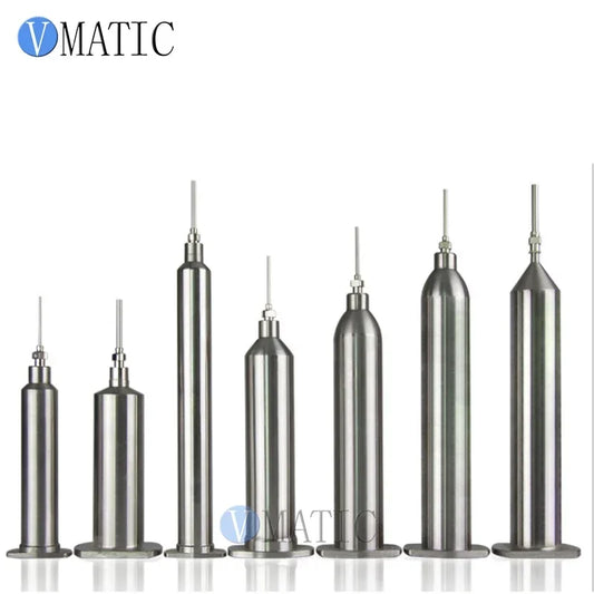 Free Shipping Japanese Style Stainless Steel Air Pressure SUS Pneumatic Syringe Barrel 10cc/ml 20cc/ml 30cc/ml 40cc/ml 50cc/ml