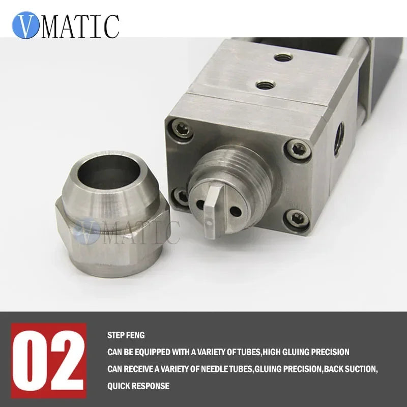 ‌Industrial Double Action Suck Back Valve | Dual-Cylinder Dispensing System Anti-Drip Free Shipping‌