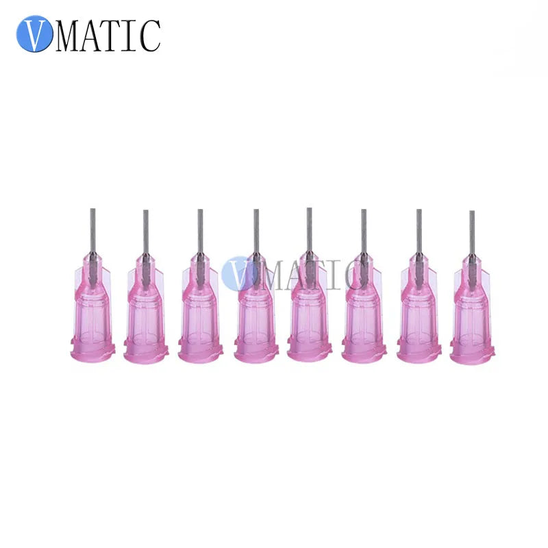 Free Shipping 100Pcs 15G 1/4 Inch Dispensing Glue Gun Needle Tip