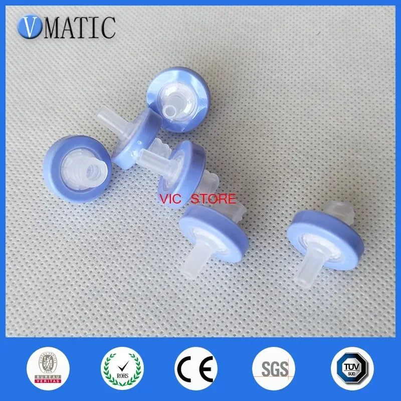 Free Shipping Wholesale Laboratory High Quality Microlab Scientific PTFE Nylon 0.45um Syringe Filter 100pcs