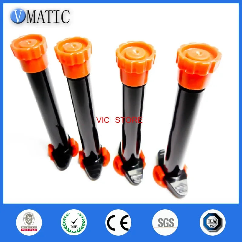 Free Shipping 10cc/ 10ml UV Black Dispensing Syringe Barrel With Caps/stopper Piston And End Cover, No Glue Inside