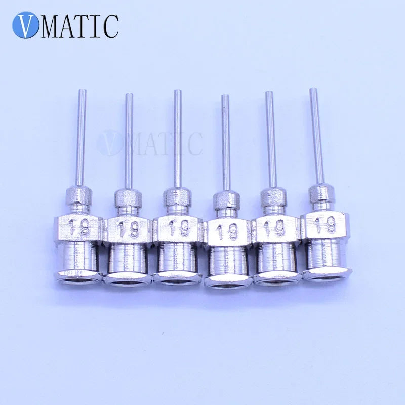 Free Shipping 12Pcs 1/2 Inch 19G Stainless Steel Dispensing Needles And Tips