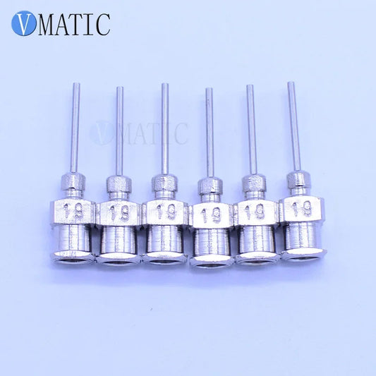 Free Shipping 12Pcs 1/2 Inch 19G Stainless Steel Dispensing Needles And Tips