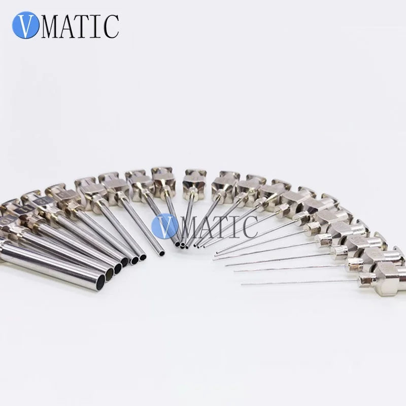 Free Shipping 12Pcs 24G Blunt Stainless Steel Metal 1 Inch Dispensing Needle