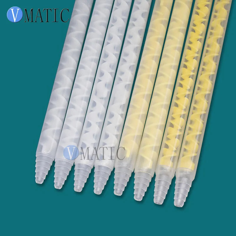 High Quality Resin Static Mixer MC13-12 Mixing Nozzles for Duo Pack Epoxies Plastic Mixer Tube