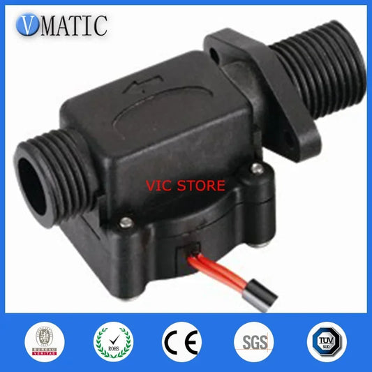 High Quality G1/2" Fuel Meter Gps Differential VC678 Electronic Reed Sensor Plastic Magnetic Water Flow Switch