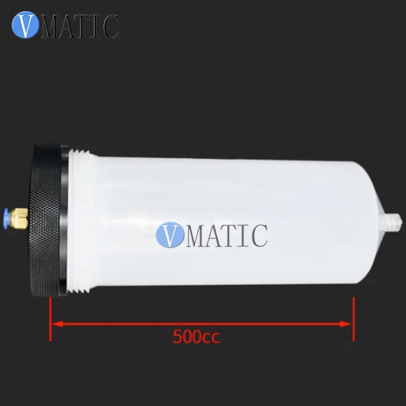 Free Shipping High Quality 500cc 500ml Luer Lock Tip Dispenser Syringe Barrel With Adapter Set