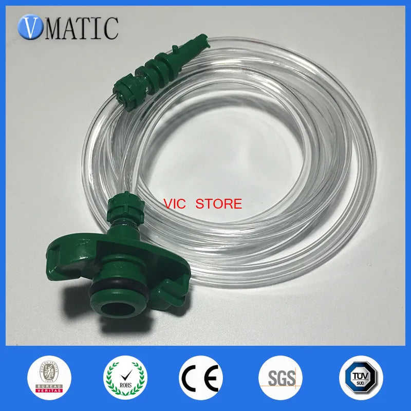 Free Shipping Quality EFD 5 Sets Glue Dispensing 3cc/ml Pneumatic Syringe Barrel Valve Robot Adapter With Syringe Piston