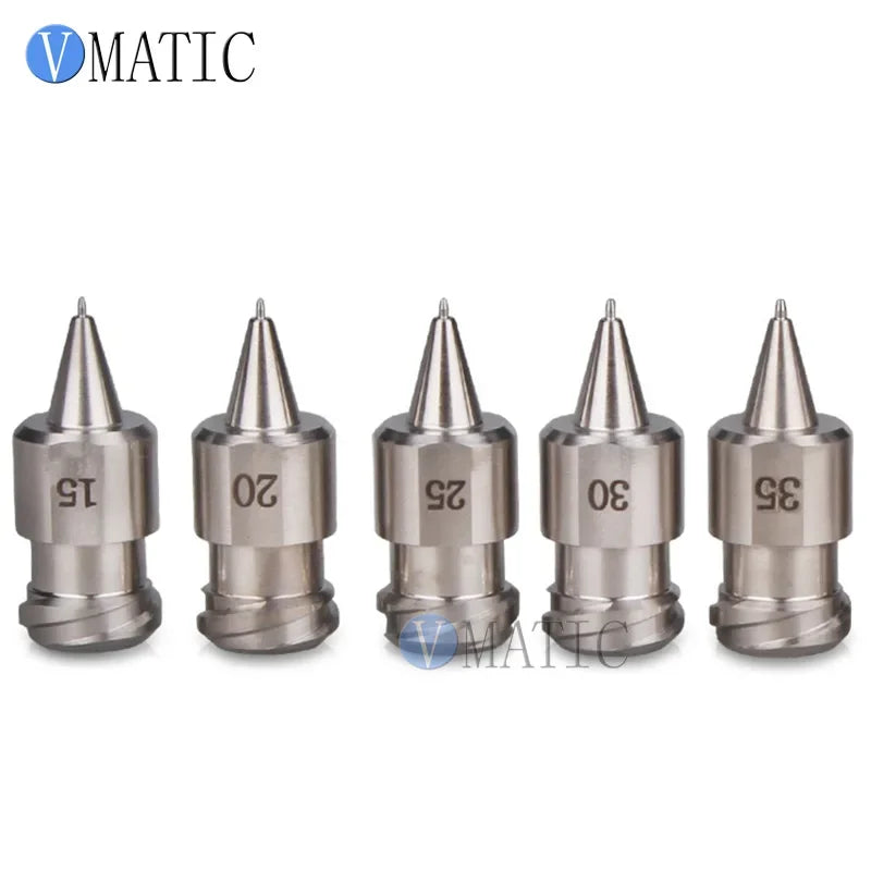 Double Thread Custom High Precision Micro Stainless Steel Dispensing Needle Glue Dispenser Nozzle